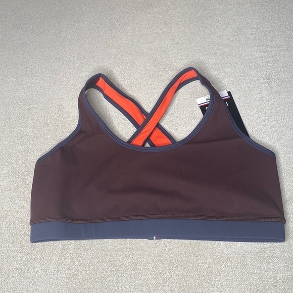 Fourlaps Infinity Sports Bra Fudge Smoke Size L - Picture 2 of 10